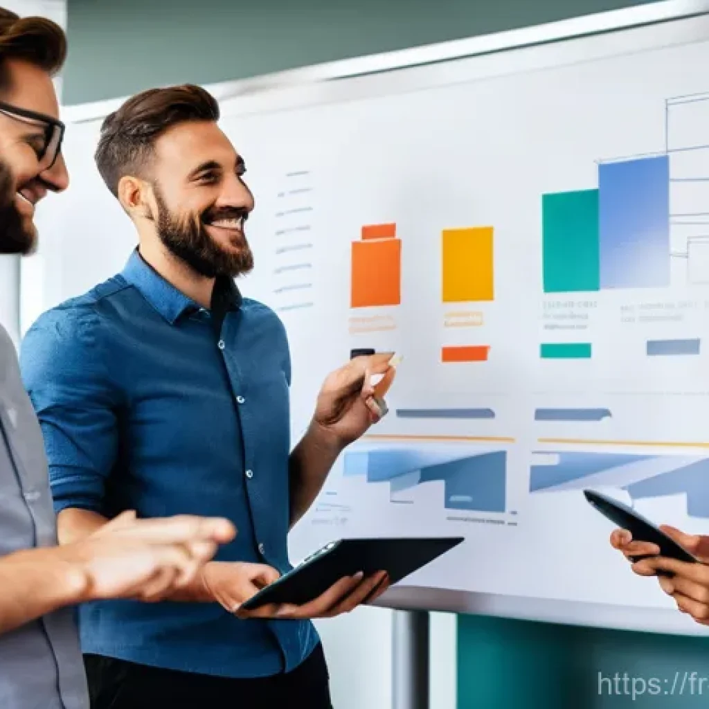 레저산업기사 시험의 커트라인 변화 - **Prompt 1: Digital Collaboration and Soft Skills in Sports Management**
"A diverse group of fiv...