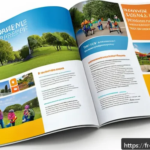 레저산업 실무 매뉴얼 작성법 - A professional training manual cover design for the leisure sector, featuring a clean and modern lay...