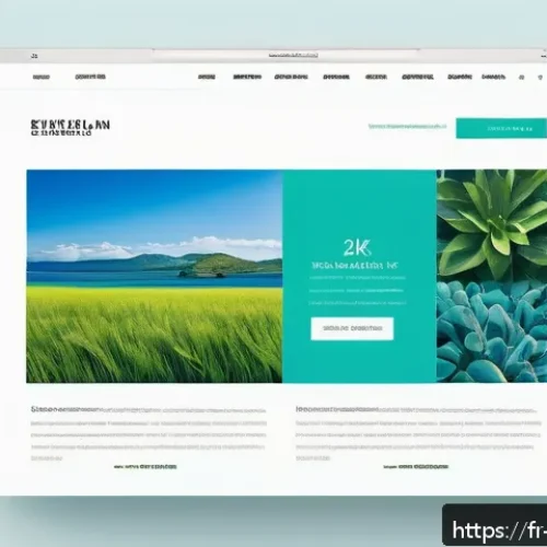 레저산업기사 취업 포트폴리오 작성법 - A vibrant, modern portfolio homepage design for the leisure industry featuring a harmonious palette ...